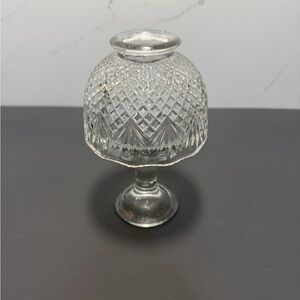 Elegant Glass Candle Holder